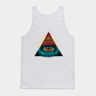 Illuminati Eye Tank Top